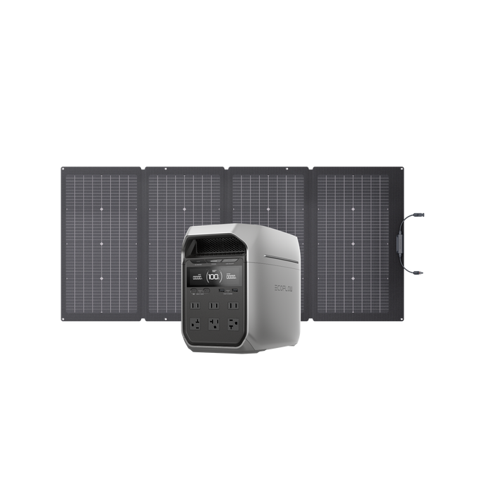 EcoFlow DELTA 3 Series Solar Generator (PV220W)