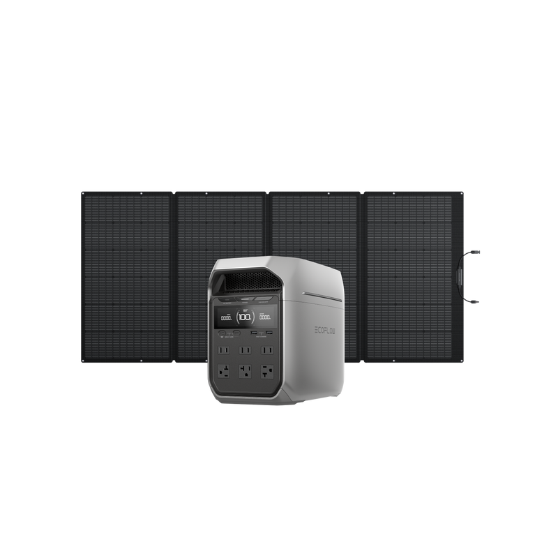 Load image into Gallery viewer, EcoFlow DELTA 3 Series Solar Generator (PV400W)
