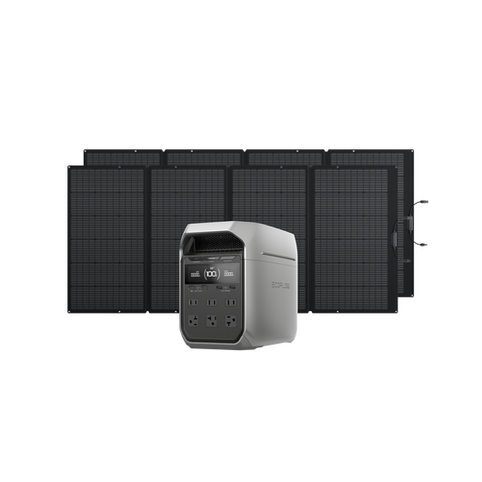 EcoFlow DELTA 3 Series Solar Generator (PV400W)