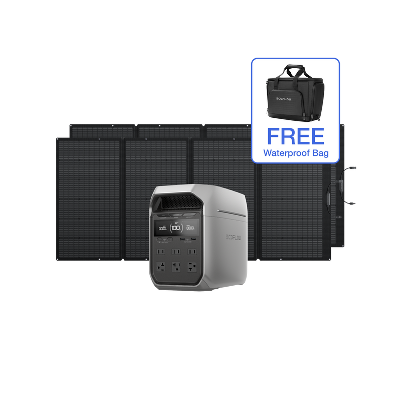 Load image into Gallery viewer, EcoFlow DELTA 3 Series Solar Generator (PV400W)
