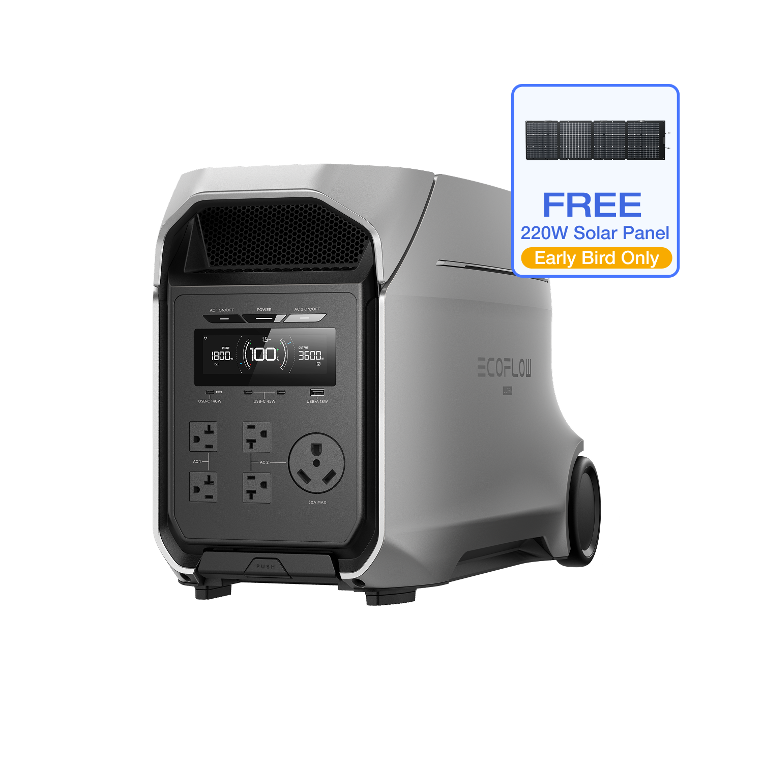 Load image into Gallery viewer, EcoFlow DELTA 3 Ultra Series Portable Power Station
