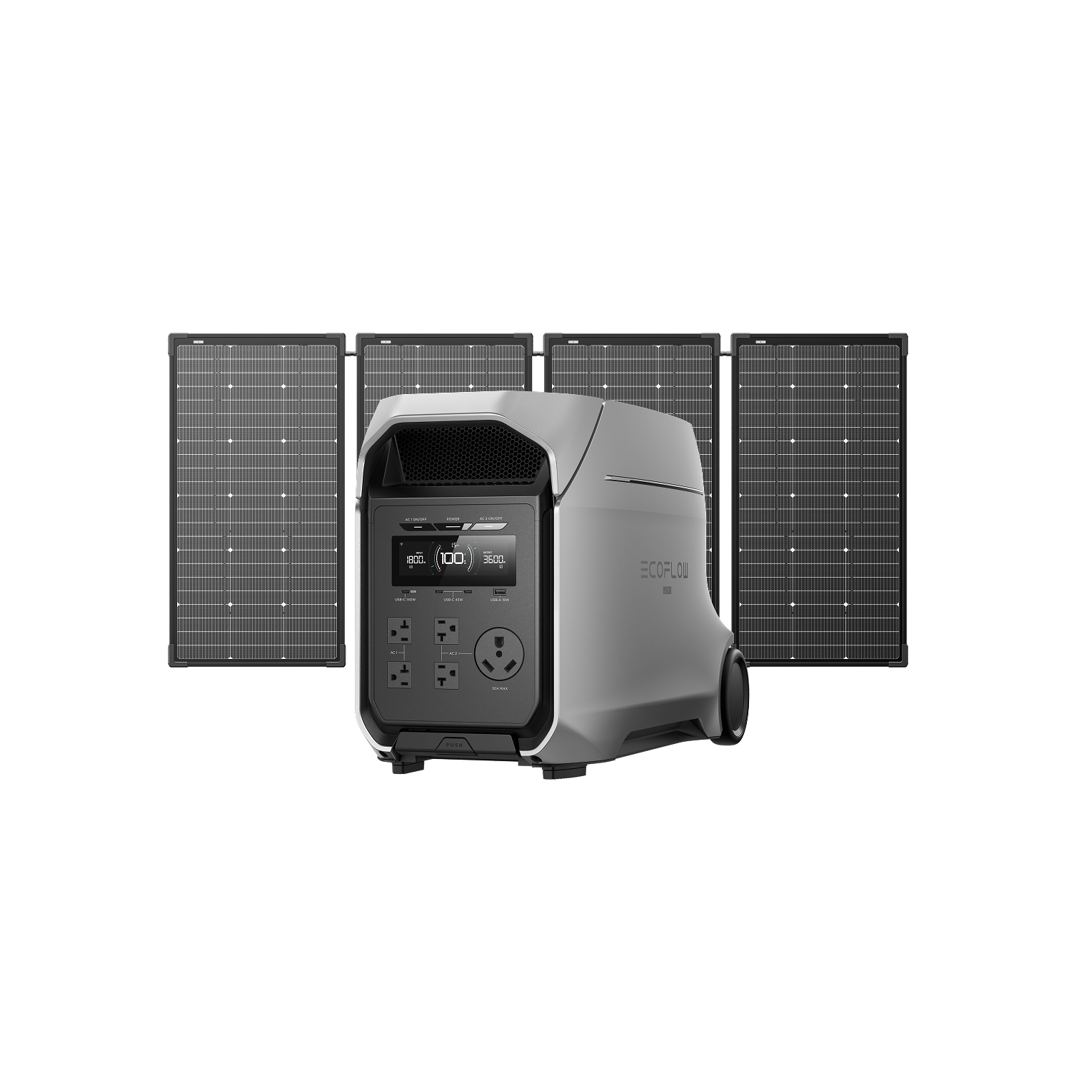 Load image into Gallery viewer, Ecoflow DELTA 3 Ultra Plus (3072Wh)+ 500W Solar Kit - Flash Sale
