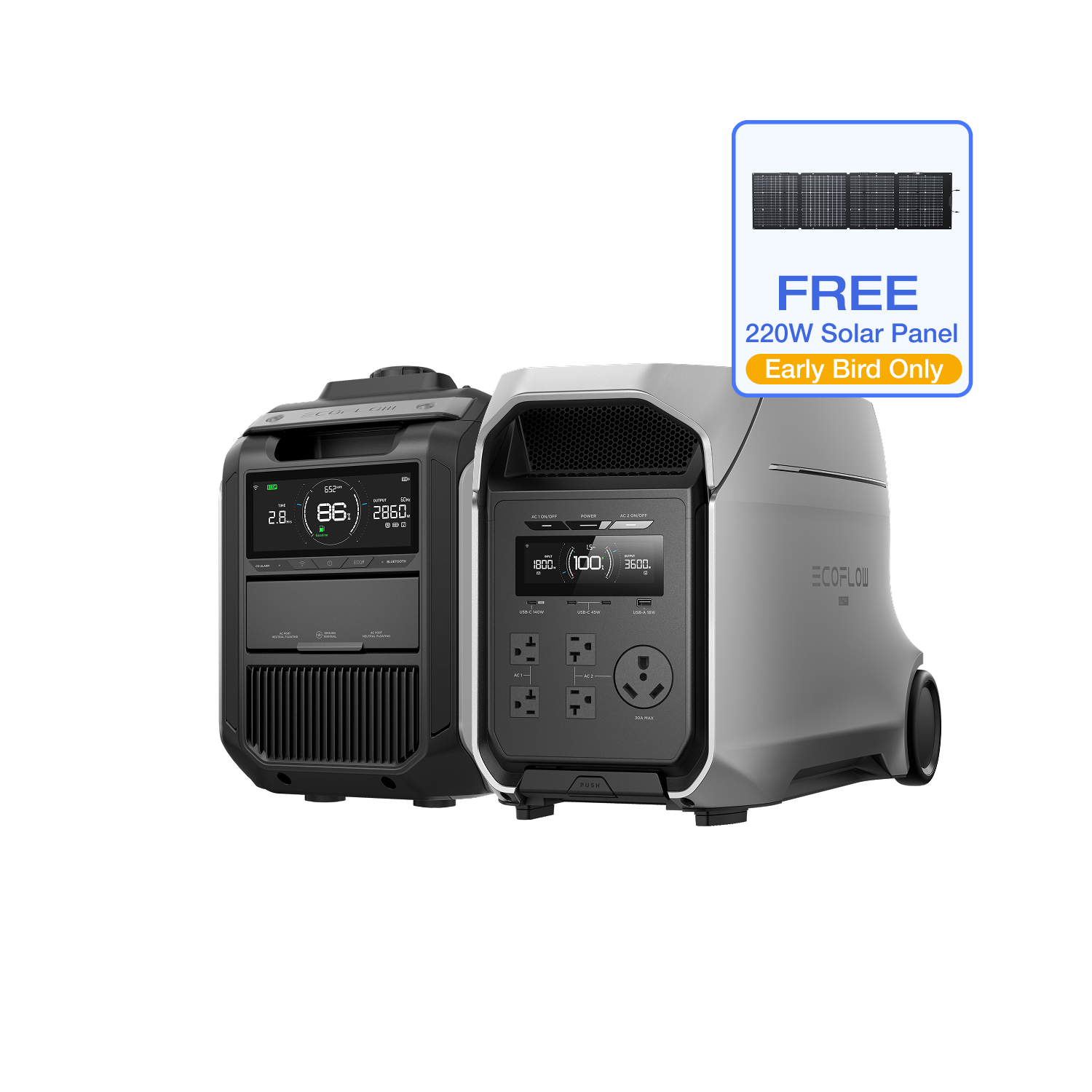 Load image into Gallery viewer, EcoFlow DELTA 3 Ultra Series Portable Power Station
