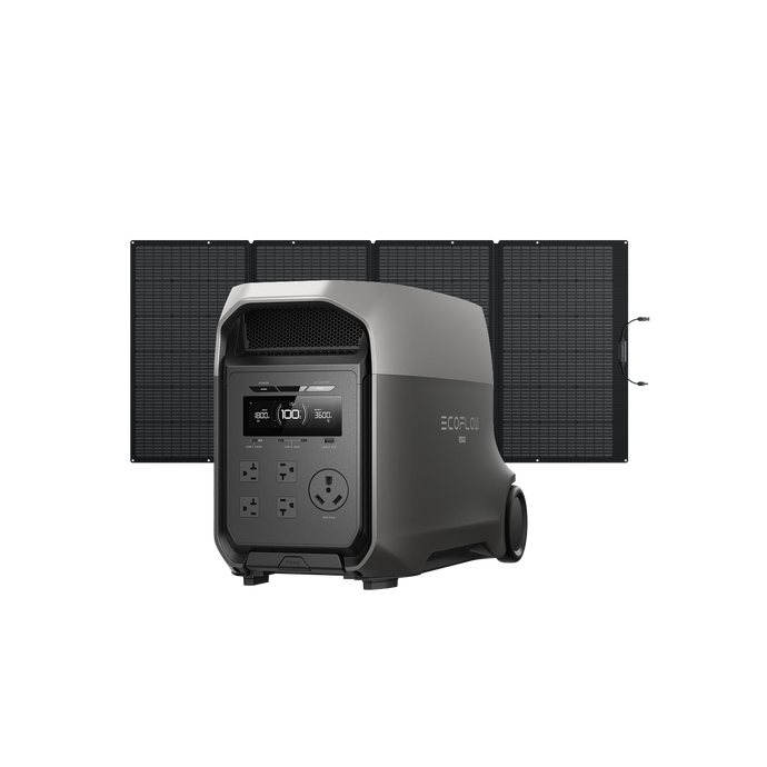 EcoFlow DELTA 3 Ultra Solar Generator (PV400W)