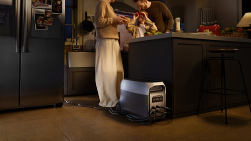 EcoFlow DELTA 3 Ultra Series Portable Power Station (3072Wh) with AC Cable