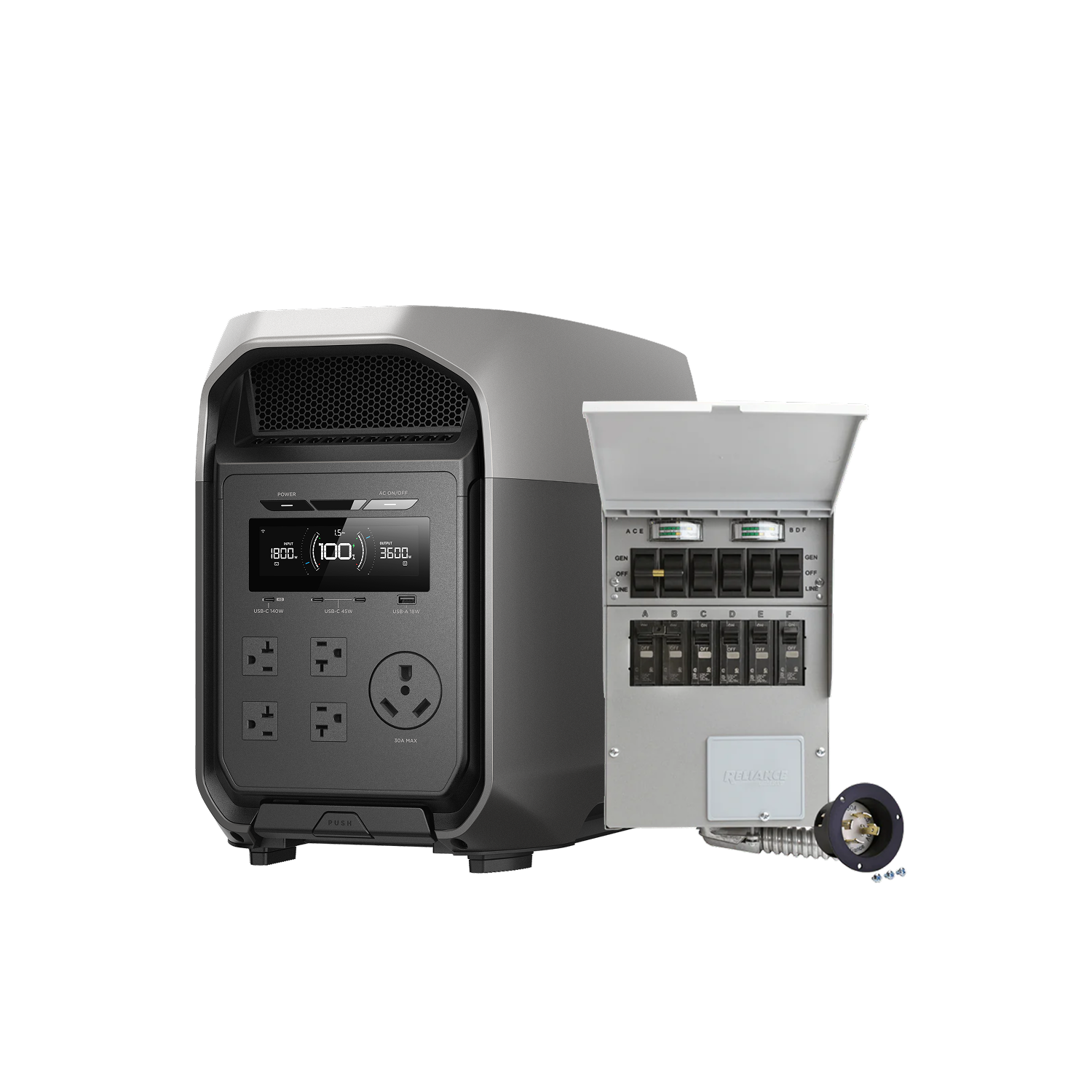 Load image into Gallery viewer, EcoFlow DELTA 3 Ultra Series Portable Power Station (3072Wh)
