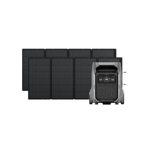 EcoFlow DELTA Pro 3 Solar Generator (PV400W)