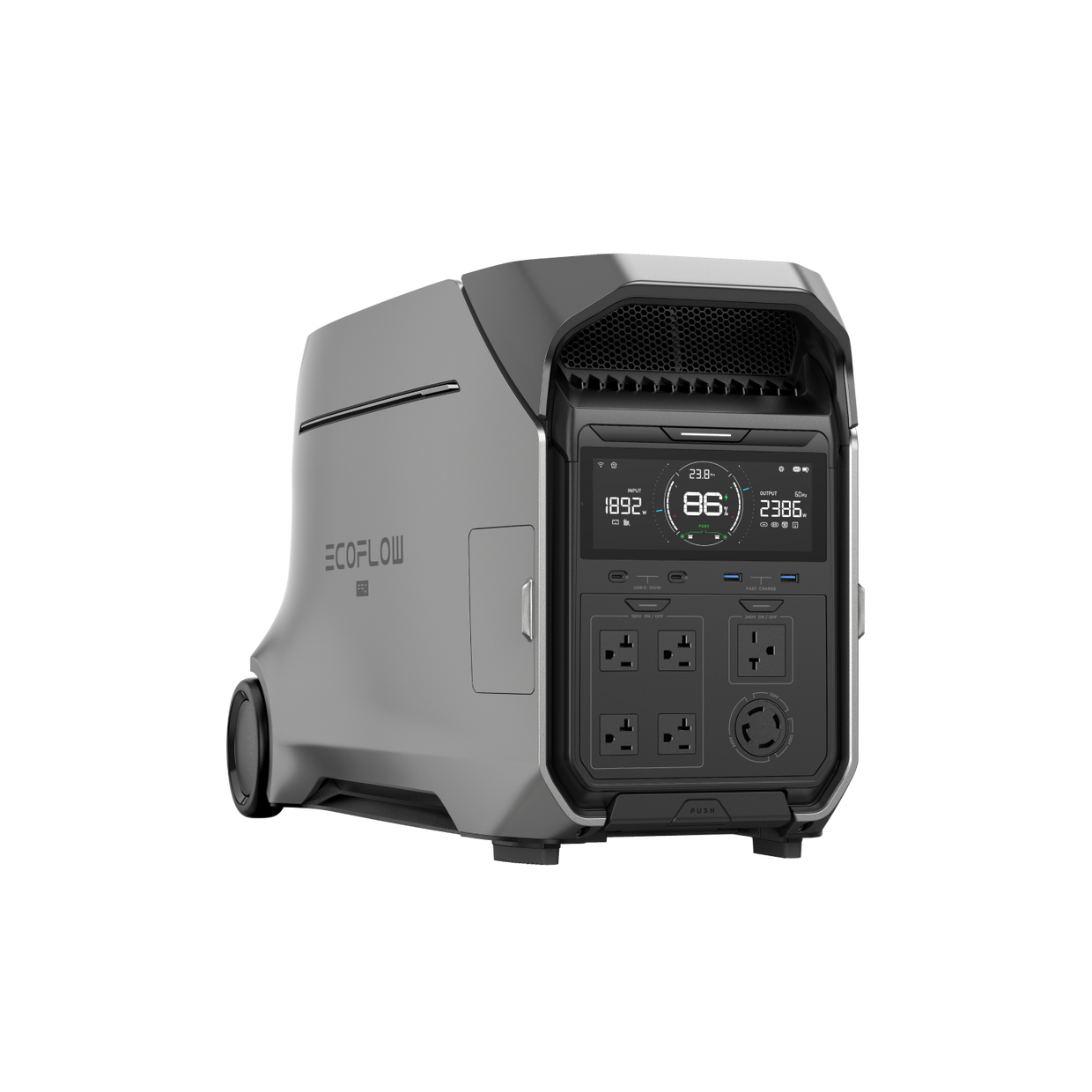 Centrale électrique portable EcoFlow DELTA Pro 3 - Recommandée