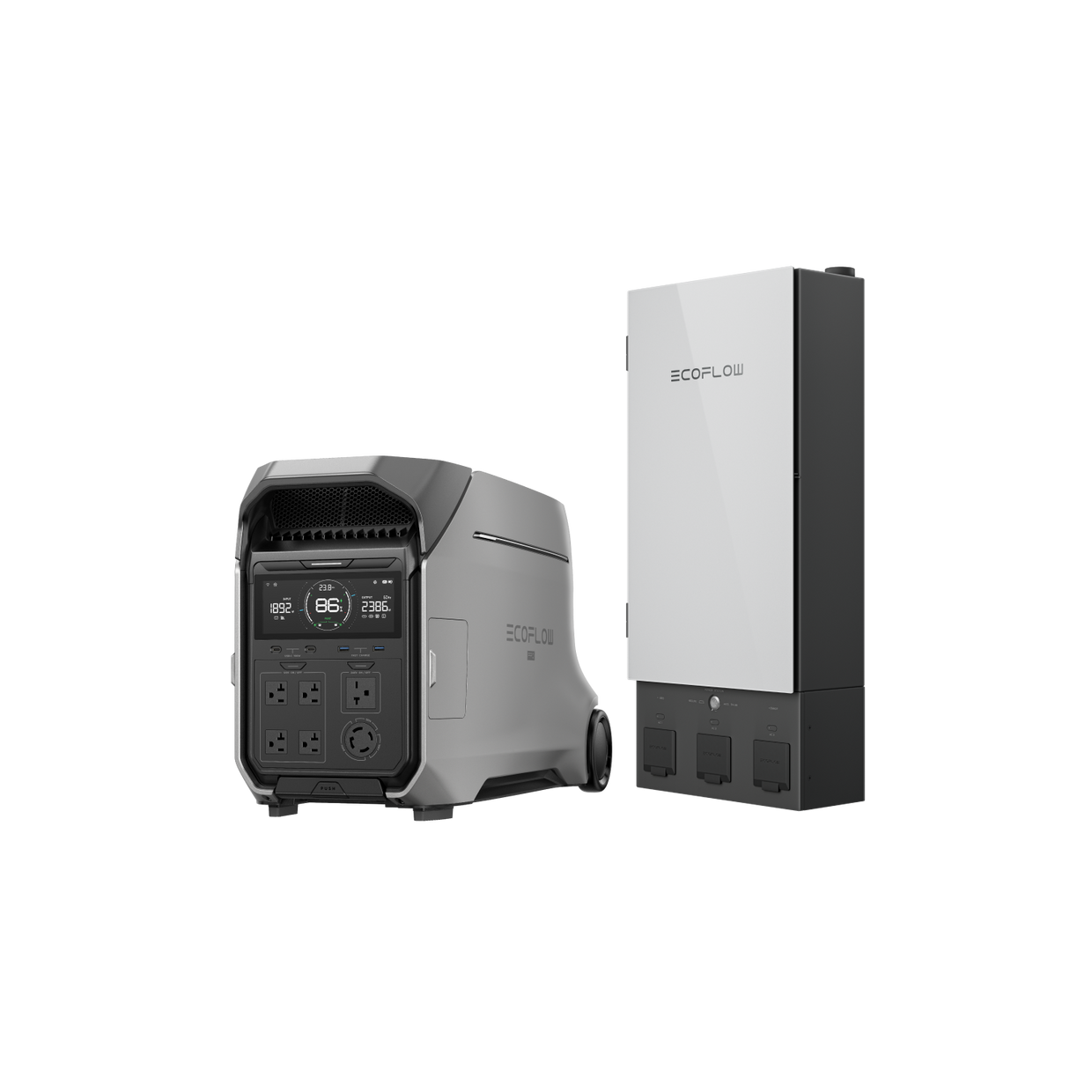 EcoFlow DELTA Pro 3 + Panneau Smart Home 2