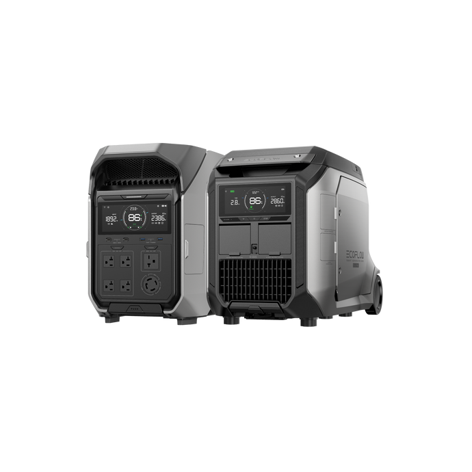 EcoFlow DELTA Pro 3 + Smart Generator 4000 (Dual Fuel)  - Flash Sale