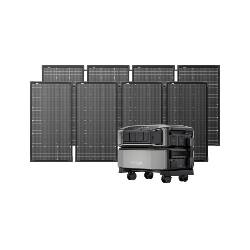 Load image into Gallery viewer, EcoFlow DELTA Pro Ultra + 2 x 125W x 4 Solar Panel
