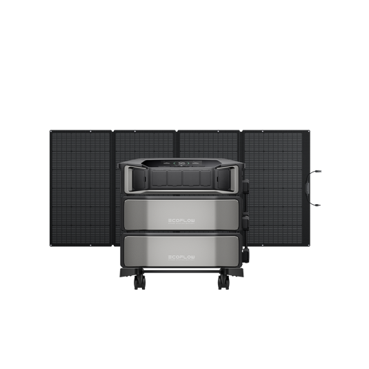 EcoFlow DELTA Pro Ultra + Extra Battery + 400W Portable Solar Panel