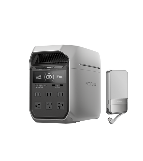 EcoFlow DELTA 3 Plus + RAPID Magnetic Power Bank (5000mAh) - Members' Only