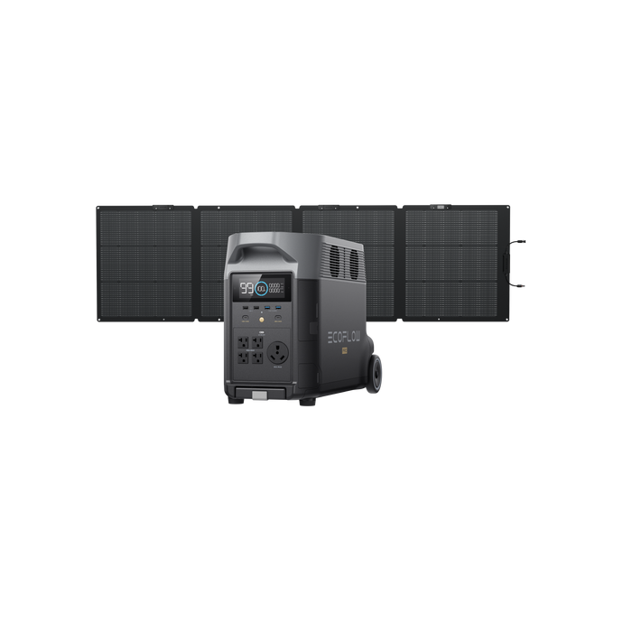 EcoFlow DELTA Pro Solar Generator (PV220W)