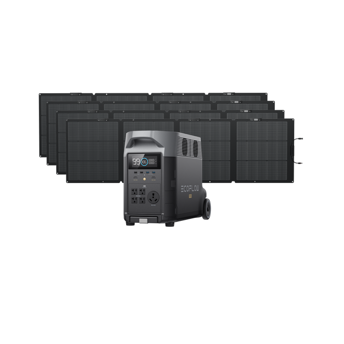 EcoFlow DELTA Pro Solar Generator (PV220W)
