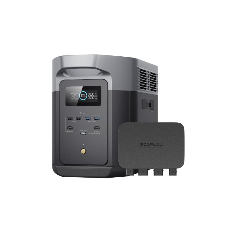 EcoFlow DELTA 2 MAX + 800W Alternator Charger - Flash Sale