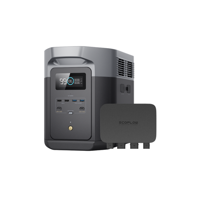 EcoFlow DELTA 2 MAX + 800W Alternator Charger - Flash Sale