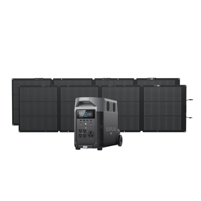 EcoFlow Delta Pro + 2 X 220W Solar Panel