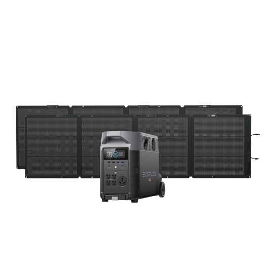 EcoFlow Delta Pro + 2 X 220W Solar Panel