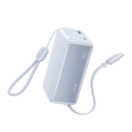EcoFlow RAPID Power Bank (10K, 45W, Retractable Cable)