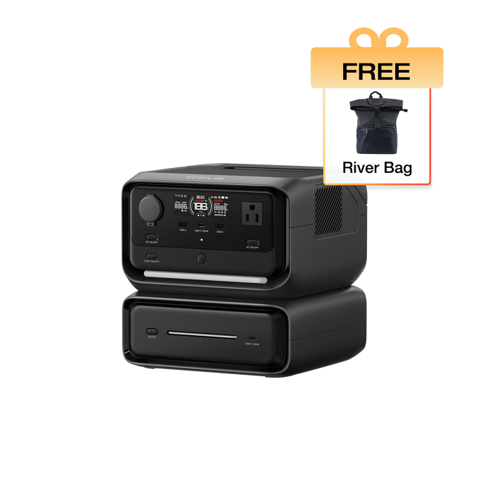 Centrale électrique portable EcoFlow RIVER 3 Plus 