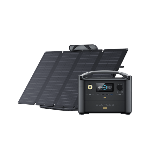 EcoFlow RIVER Pro + 1x 160W Portable Solar Panel EcoFlow RIVER Pro + 1x 160W Portable Solar Panel