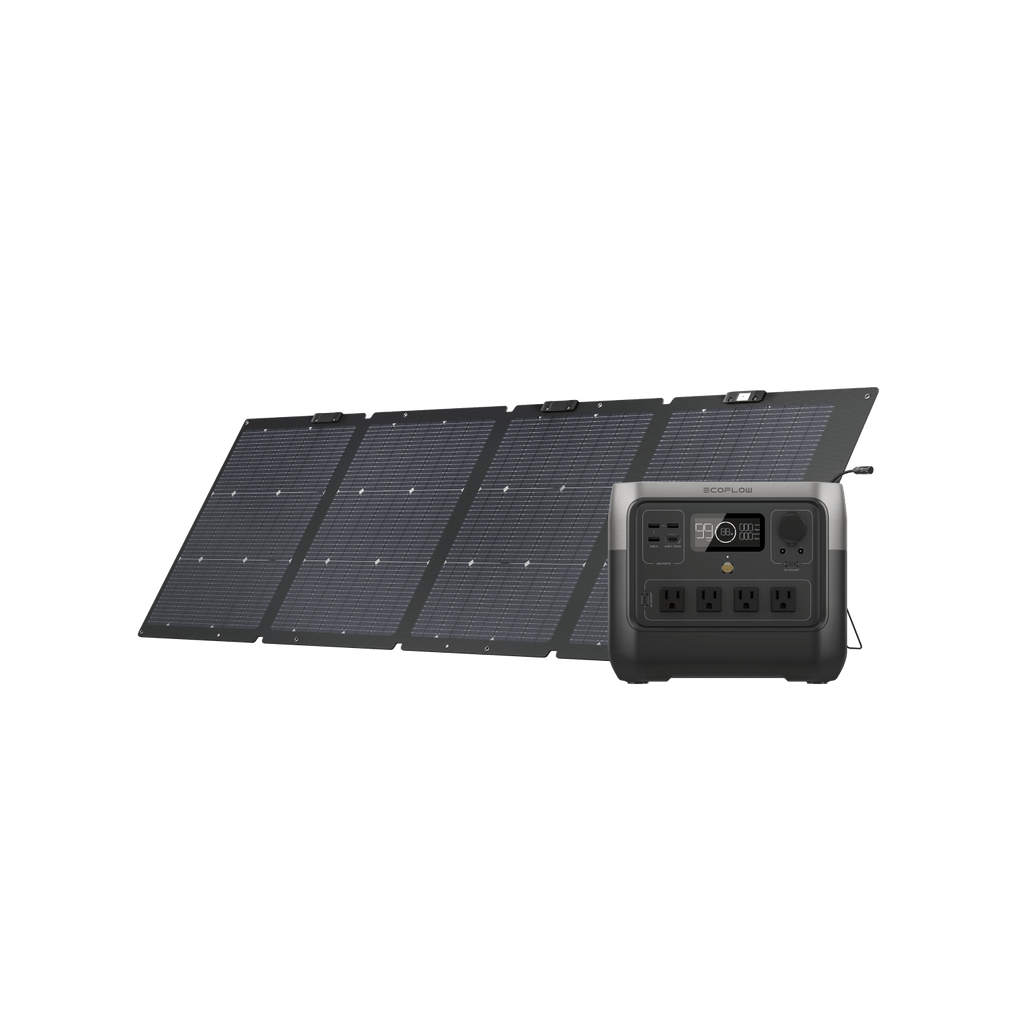 EcoFlow  2 Pro 768Wh ソーラパネル220W セット RIVER_2_Pro_220W_Portable_Sola
