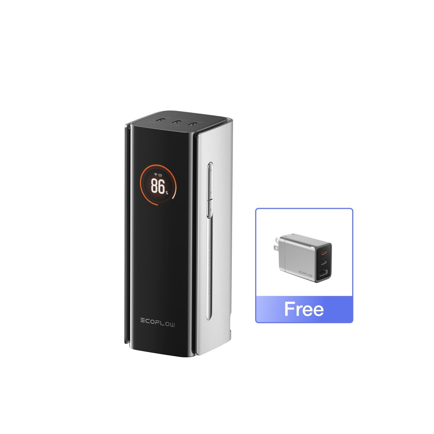 Load image into Gallery viewer, EcoFlow RAPID Pro Power Bank(20,000mAh, 230W, 100W Built-in Cable)
