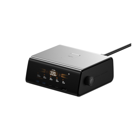 EcoFlow RAPID Pro Desktop Charger (320W, 5 Ports, GaN)