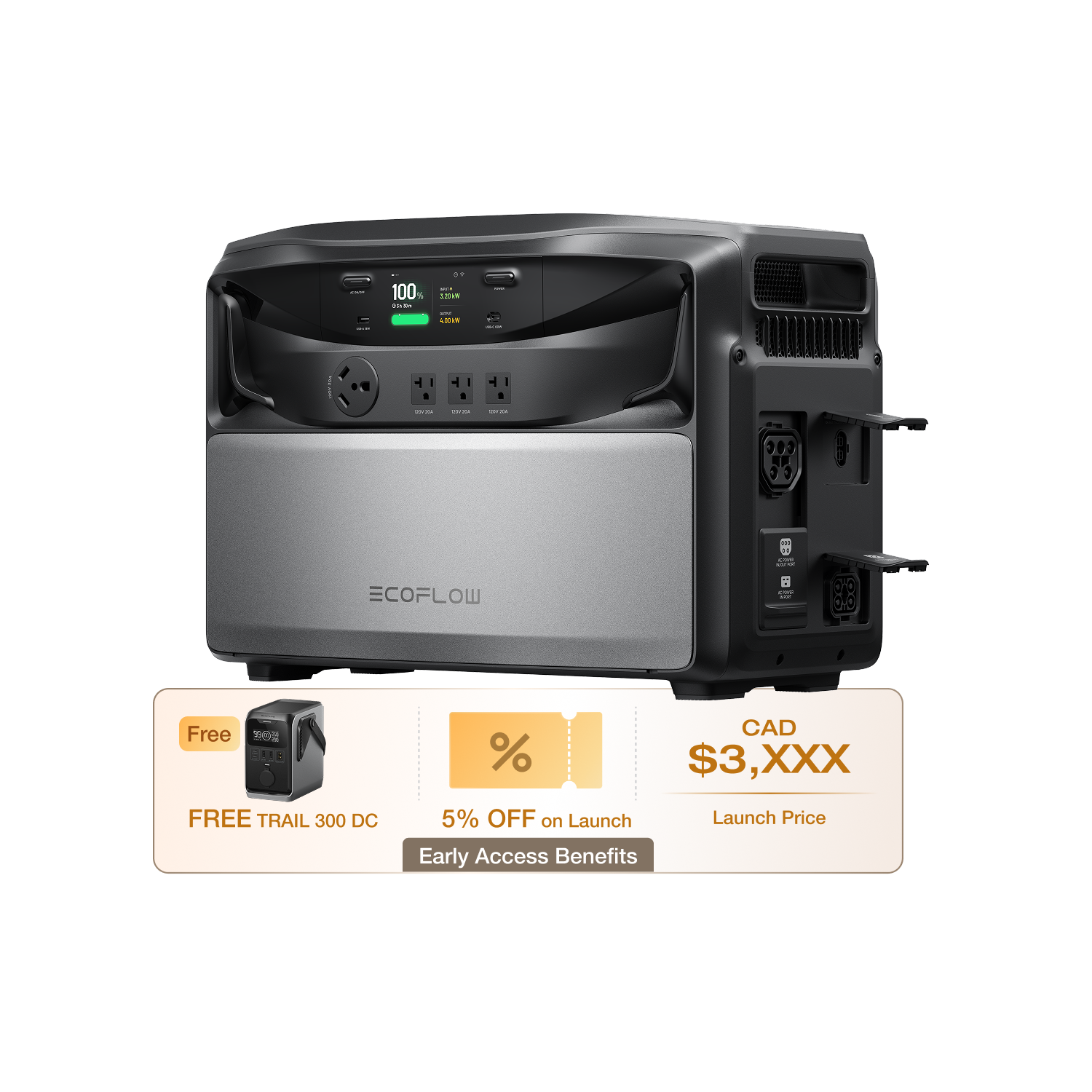EcoFlow TITAN 5000 Classic Whole-Home Backup Power
