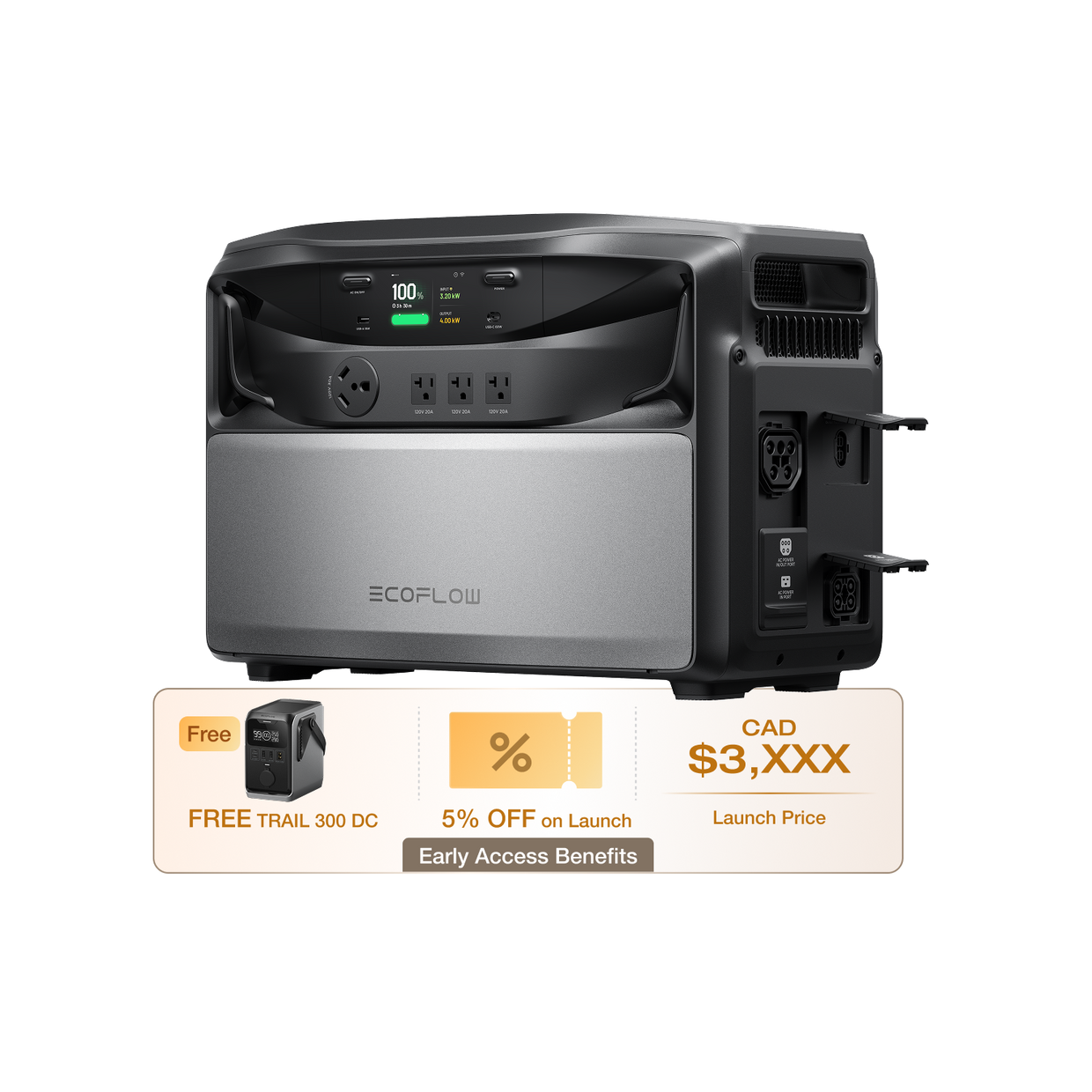 EcoFlow TITAN 5000 Classic Whole-Home Backup Power