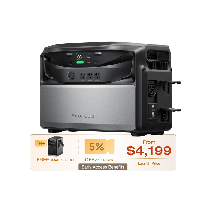 EcoFlow TITAN 5000 Whole Home Battery Backup 5-30kWh
