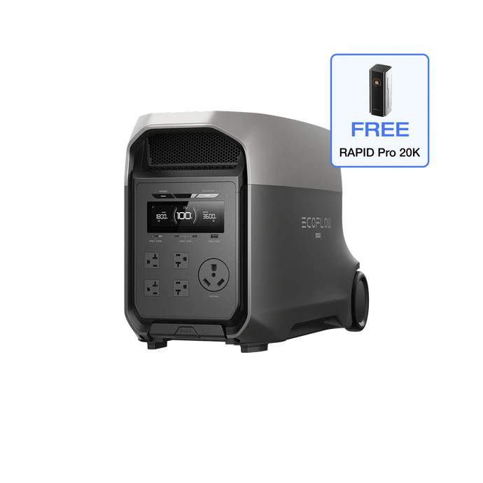 EcoFlow DELTA 3 Ultra Series Portable Power Station (3072Wh)