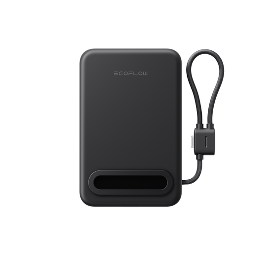 EcoFlow RAPID Mag Qi2.2 Magnetic Power Bank (10,000mAh, 25W, Built-in USB-C Cable)