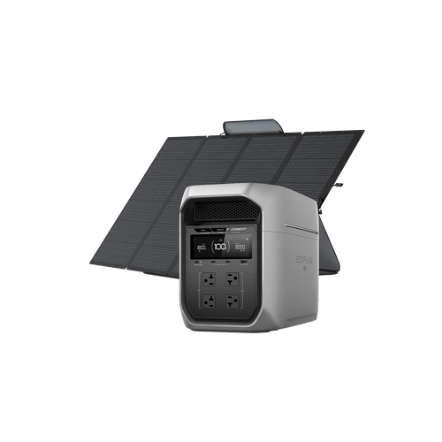 EcoFlow DELTA 3 Max Plus Solar Generator (PV400W)