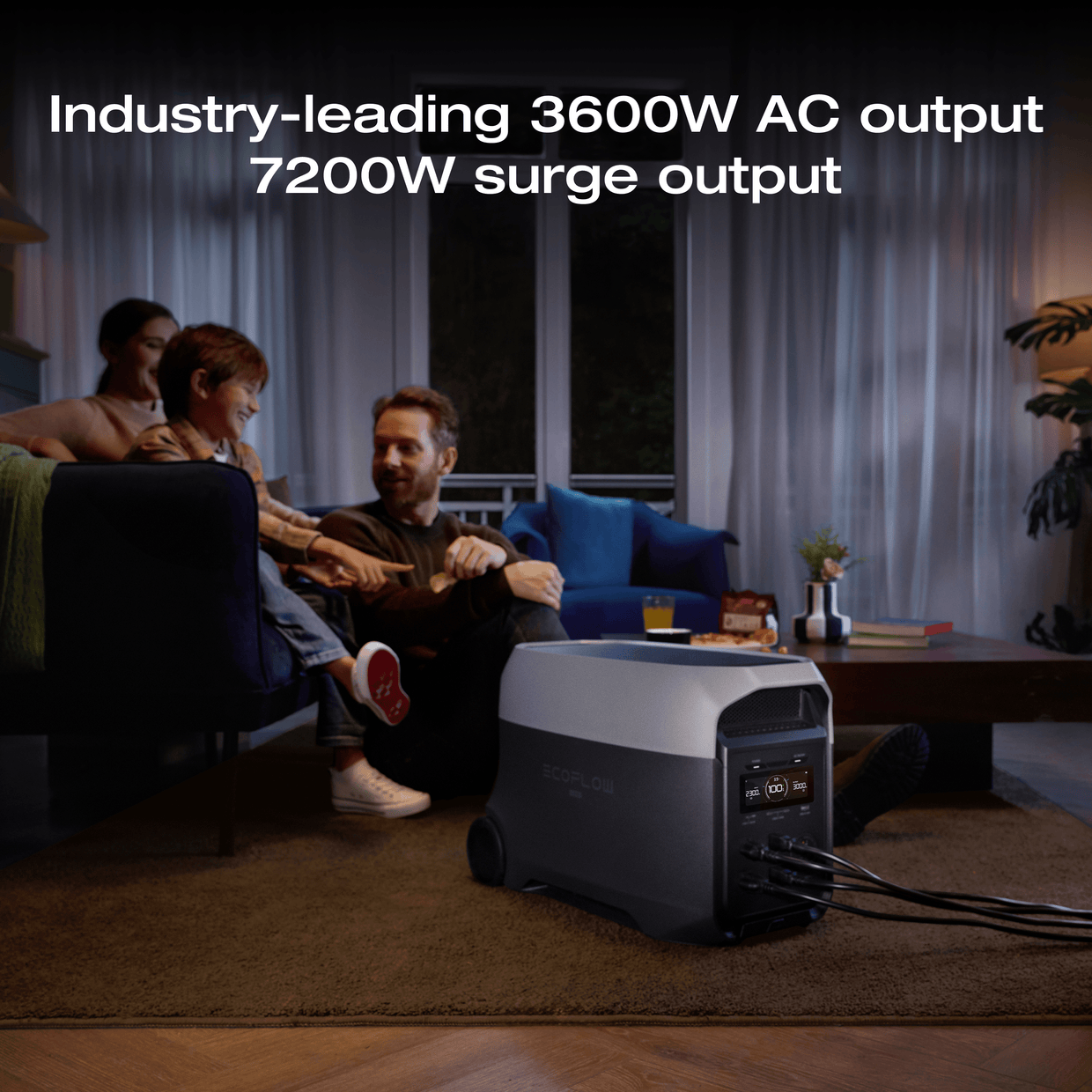 EcoFlow DELTA 3 Ultra Series Portable Power Station (3072Wh)