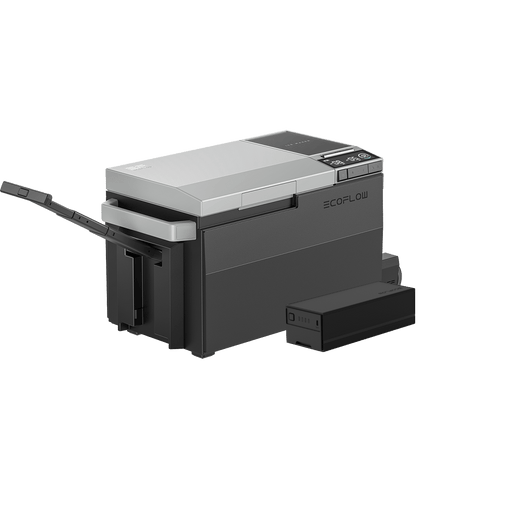 EcoFlow GLACIER + Plug-in Battery + Detachable Wheels and Lever