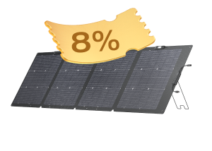 8% OFF Solar Panels