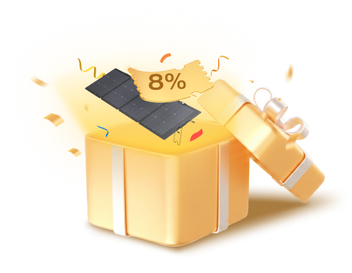 8% OFF Solar Panels