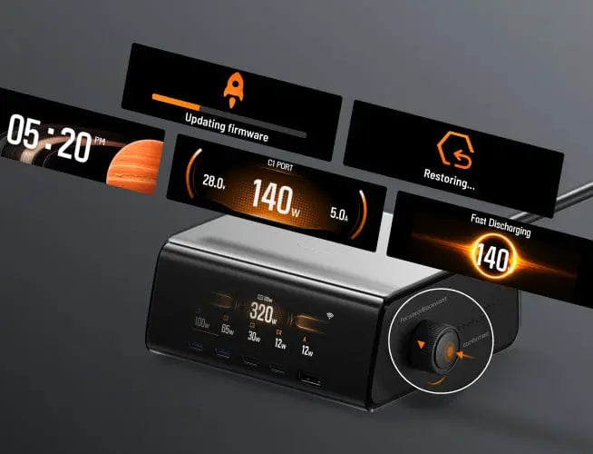 In-app Power Management & Customisation
