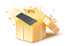 8% OFF Solar Panels