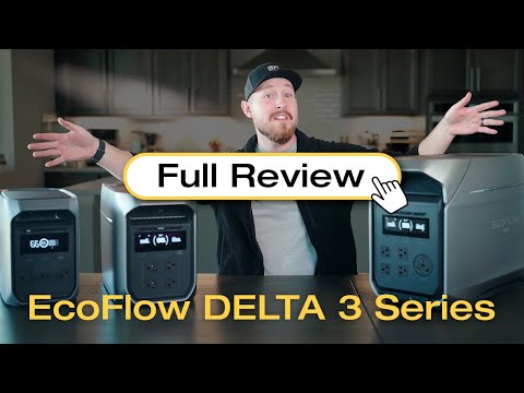 Load and play video in Gallery viewer, EcoFlow DELTA 3 Max Series Portable Power Station
