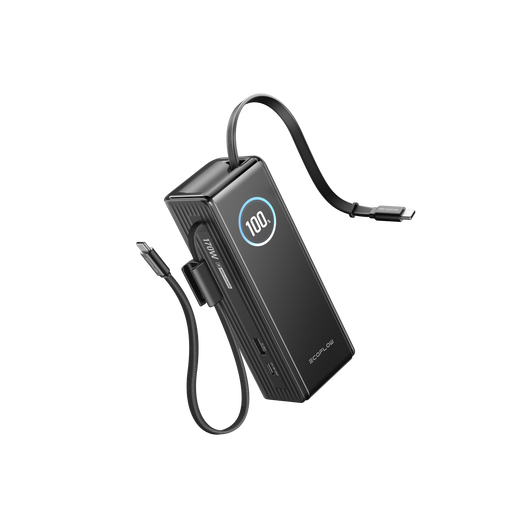 EcoFlow RAPID Power Bank (25,000mAh, 170W, 100W Built-In and Retractable Cables)