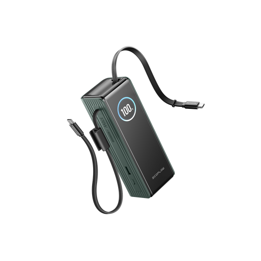 EcoFlow RAPID Power Bank (25,000mAh, 170W, 100W Built-In and Retractable Cables)