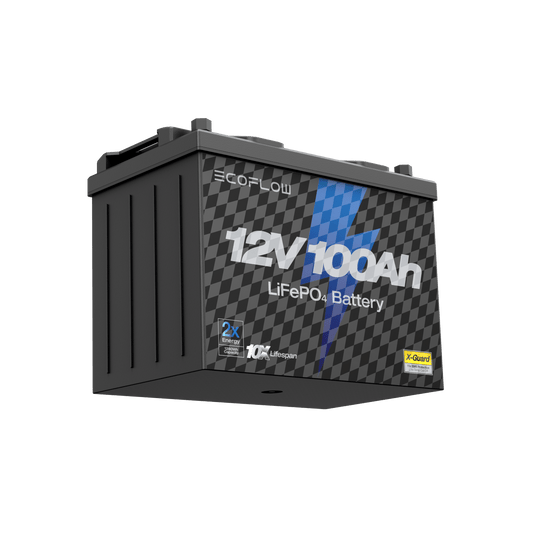 EcoFlow Lithium 12V 100Ah Deep Cycle LiFePO4 Battery