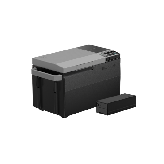EcoFlow GLACIER Portable Refrigerator + EcoFlow GLACIER Plug-in Battery