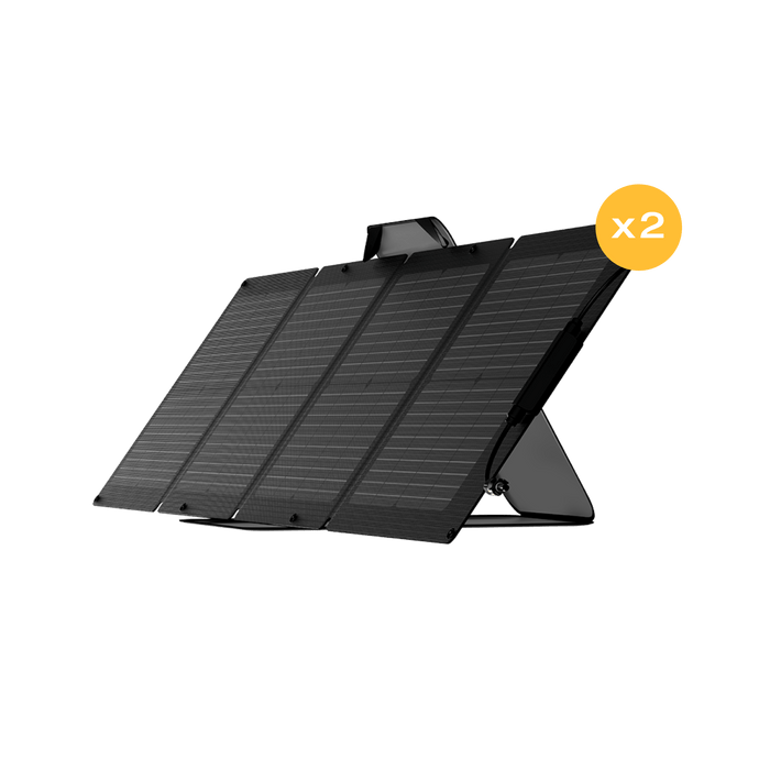 EcoFlow US Solar Panels 110W * 2 EcoFlow 110W Portable Solar Panel * 2 - Flash Sale