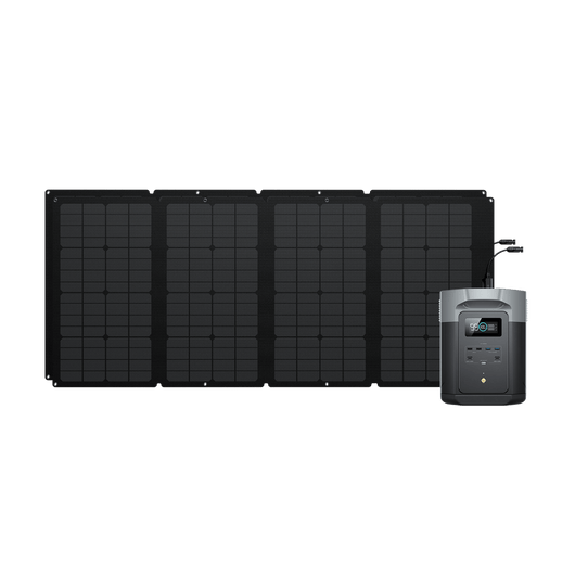 EcoFlow US EcoFlow DELTA 2 Max + 160W Portable Solar Panel