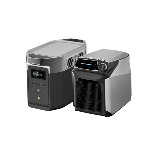 EcoFlow Wave Portable Air Conditioner + EcoFlow DELTA Max