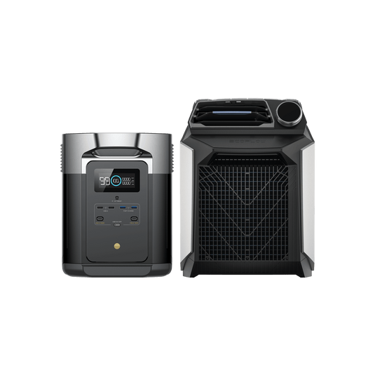 EcoFlow Wave Portable Air Conditioner + EcoFlow DELTA Max